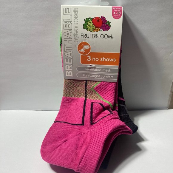 Fruit of the Loom Accessories Fruit Of The Loom No Show Socks Ventilated Mesh Poshmark